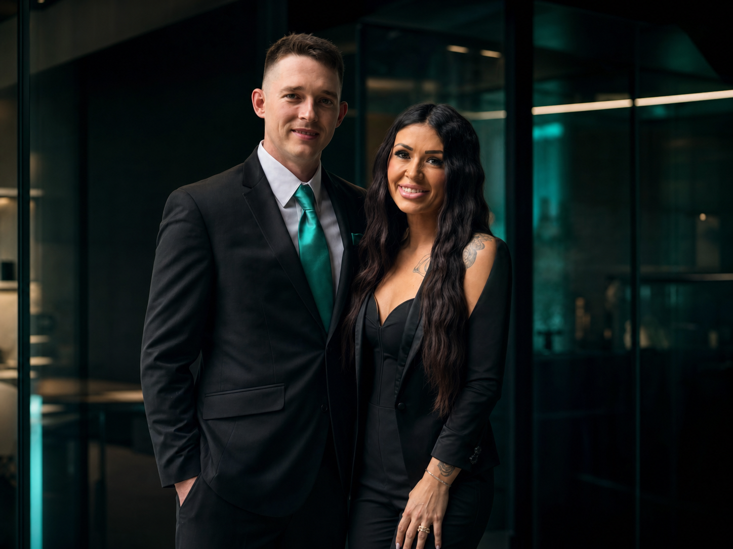 Christopher and Destiny Atkins, founders of Atkins Local AI